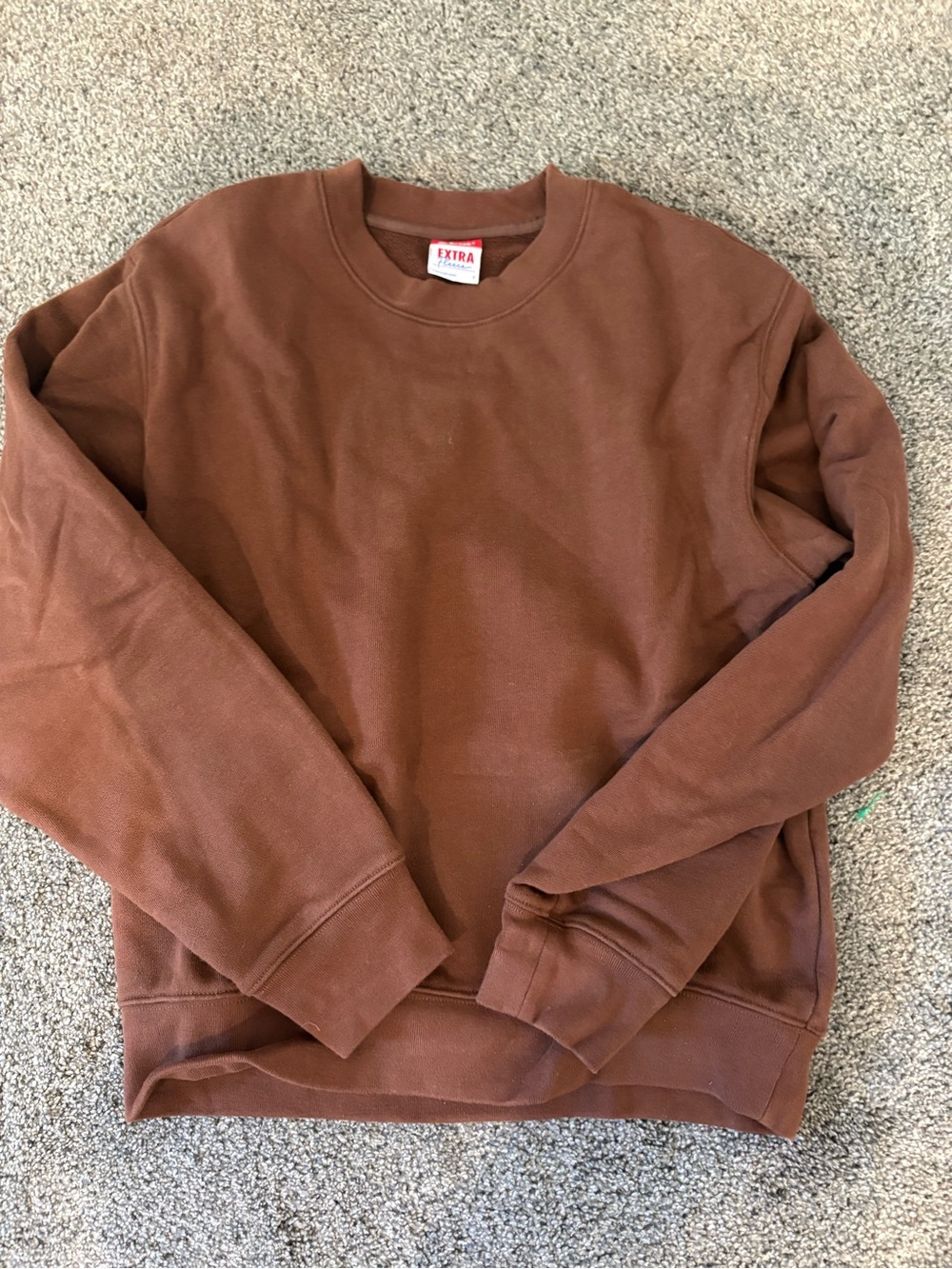 TNA Men's Crewneck Sweatshirt in Brown